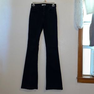 Black KanCan flares.